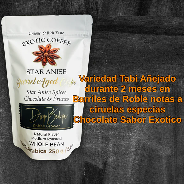 Café Grano 250 Gms Diego Bedoya Tabi Anís - Imagen 5